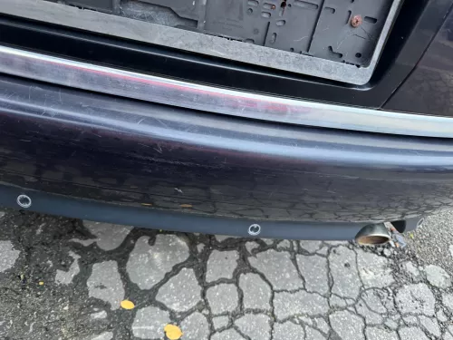 Quattro A6 4B Kombi Stoßstange hinten Heckstoßstange blau LZ5L Facelift + PDC (178109)