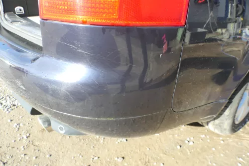 Quattro A6 4B Kombi Stoßstange hinten Heckstoßstange blau LZ5L Facelift + PDC (178109)