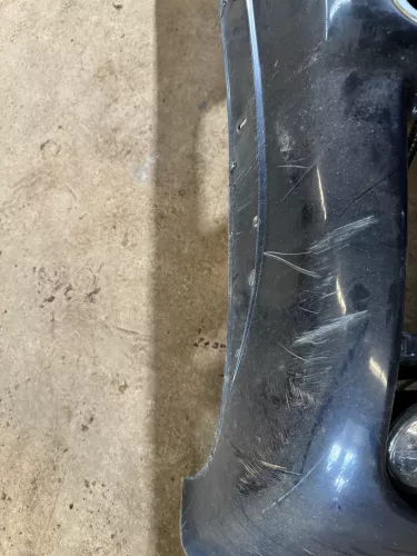 Audi A6 4B Frontstoßstange Stoßstange vorne Stoßfänger blau LZ5L Facelift (178126)