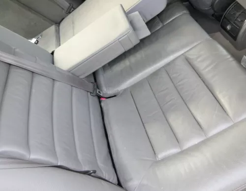 A6 4B Kombi Avant Rückbank Rücksitzbank Sitz Rücksitz Buffalino grau swing Leder (178128)