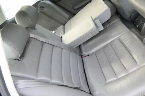 A6 4B Kombi Avant Rückbank Rücksitzbank Sitz Rücksitz Buffalino grau swing Leder (178128)