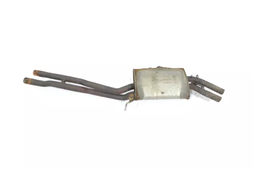 A4 8E B6 Auspuff Mitteltopf Mittelschalldämpfer 2,4 BDV AMM 8E0253409S    MÄNGEL (178204)