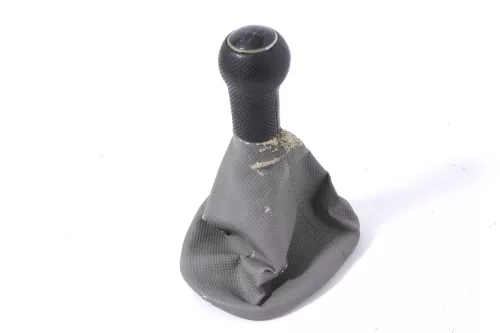 VW Lupo Polo 6N2 Schaltknauf Schaltsack Schaltung Schaltknüppel grau (178384)