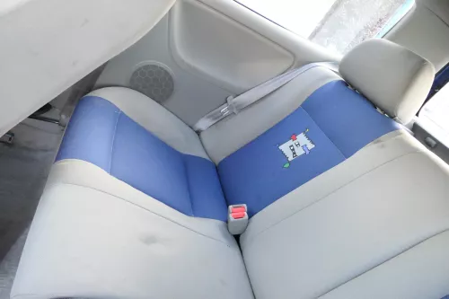 2x Polo 6N2 Verkleidung Seite hinten links + rechts  2/3-Türer GRAU für Lautspre