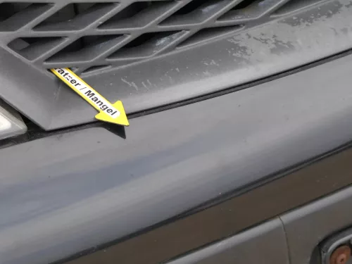 Ford Galaxy WGR Stoßstange vorne Frontstoßstange Facelift mystik-schwarz SWR PDC (178401)