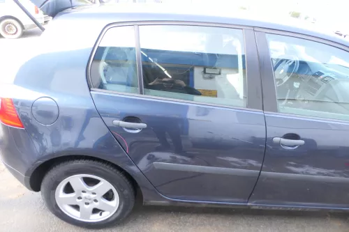 VW Golf 5 V 1K Tür  Türrahmen Türblatt hinten rechts 4/5-Türer blau LC5F