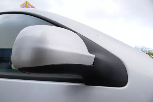 Golf 4 Bora elektrischer Spiegel vorne rechts Außenspiegel grau silber LA7W Glas