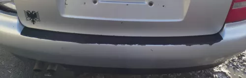 Audi A4 B5 Kombi Variant Stoßstange hinten Heckstoßstange silber LY7M (178548)