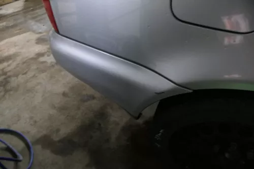 Audi A4 B5 Kombi Variant Stoßstange hinten Heckstoßstange silber LY7M (178548)