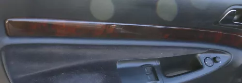 A4 B5 Verkleidung Klappe Abdeckung Dekor Holz Optik Nuss-Wurzelholz Echtholz 5MG (178557)