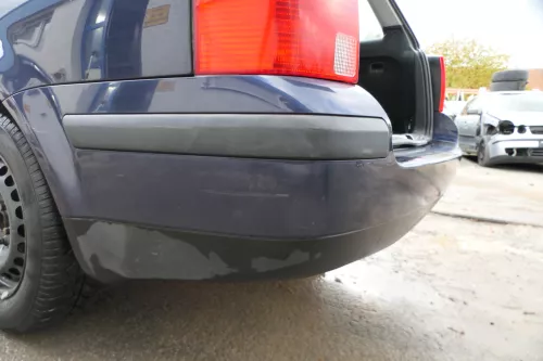 VW Passat 3B 3B5 Kombi Stoßstange hinten Heckstoßstange Stoßfänger blau LN5Y (178576)