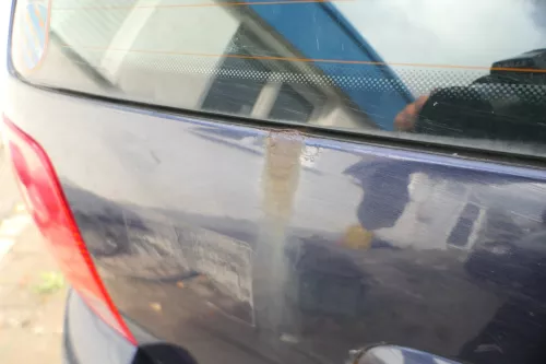 VW Passat 3B Kombi Variant Heckklappe Klappe hinten mit Scheibe blau LN5Y (178582)
