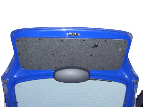 Skoda Fabia 5J Limo Abdeckung Verkleidung Kofferraum hinten Heckklappe Deckel