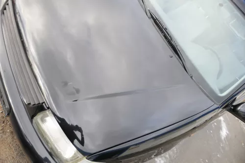 VW Polo 6N Motorhaube Frontklappe Haube vorne Klappe schwarz L041 (178668)