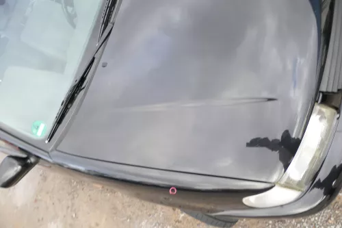 VW Polo 6N Motorhaube Frontklappe Haube vorne Klappe schwarz L041 (178668)