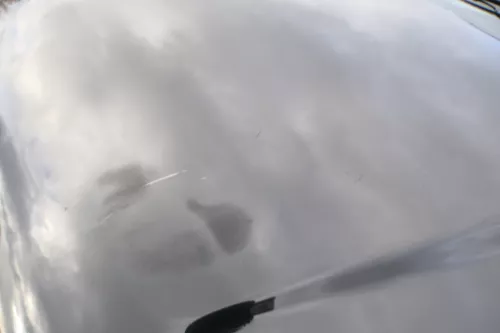 VW Polo 6N Motorhaube Frontklappe Haube vorne Klappe schwarz L041 (178668)