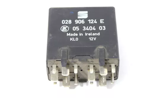 VW Caddy 9K Inca Steuergerät Motor Relais 144 028906124E 1Y 1,9 D Diesel