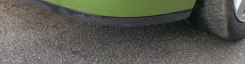 VW Polo 6N2 Stoßstange Spoiler Lippe vorne (von Frontstoßstange Stoßfänger) (178742)