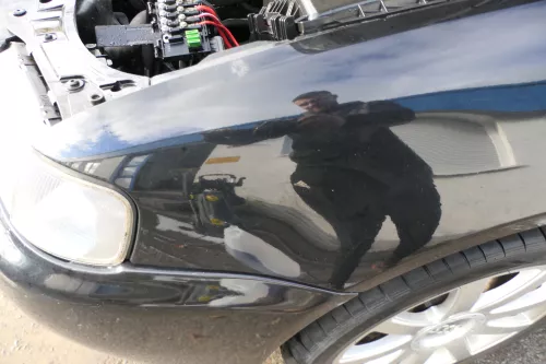 Audi A3 8L Kotflügel vorne links schwarz LY9B (178797)