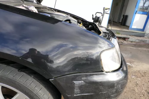 Audi A3 8L Kotflügel vorne rechts schwarz LY9B (178798)