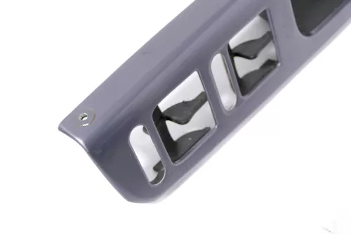 VW Golf 4 Schalter elektrische Fensterheber 4-Fach links Griff Dekor grau lackie (178817)