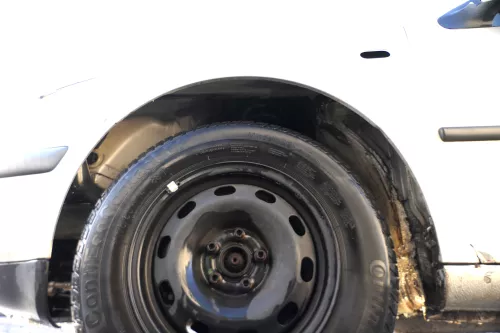 VW Golf 4 1J Kotflügel vorne links silber LB7Z (178826)