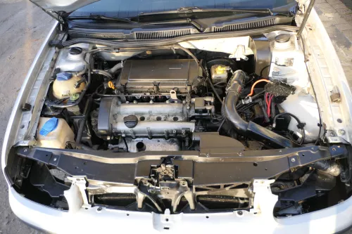 VW Golf 4 1J Stoßstange vorne Stoßfänger vorn silber LB7Z (178827)