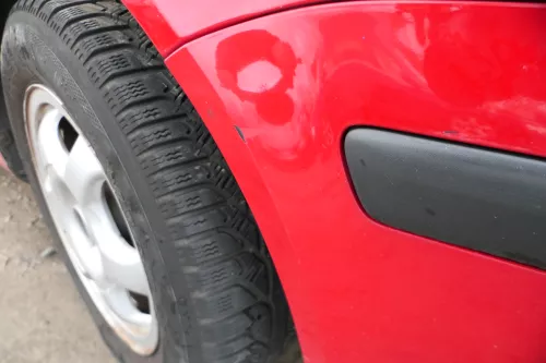 VW Golf 4 1J Stoßstange vorne Stoßfänger vorn rot LY3D (178892)