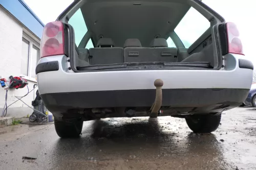 VW Passat 3BG Kombi Variant Stoßstange hinten Heckstoßstange LA7W grau silber