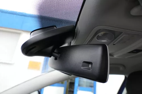 VW Passat 3C Spiegel Innenspiegel automatisch abblendbar schwarz/grau