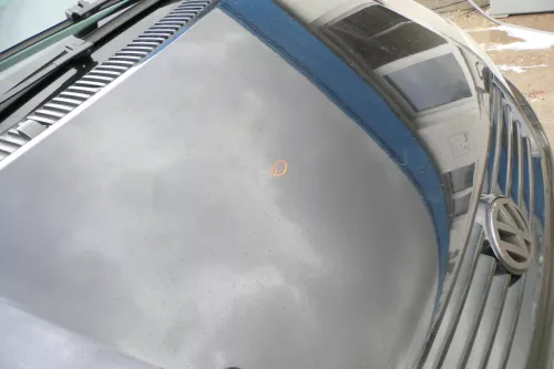 VW Sharan 7M Motorhaube Klappe Haube vorn vorne schwarz L041 ab ca.Bj2000passend (179013)