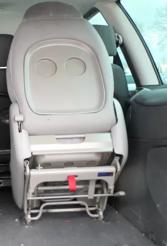 1x Sharan 7M Ford Galaxy 1x Sitz hinten rechts Rücksitz 6+7 Sitz (179020)