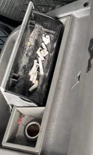 VW T4 Aschenbecher Zigarettenanzünder 2D0857305  U71 grau (179194)