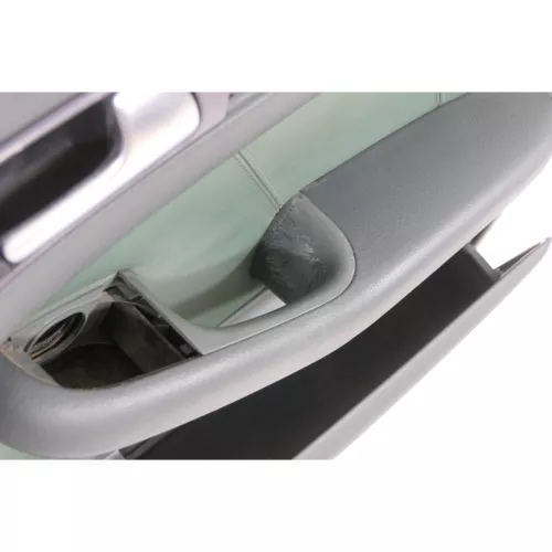 1x Audi A6 4B Türverkleidung Verkleidung Tür vorne rechts Leder grün farngrün (179246)