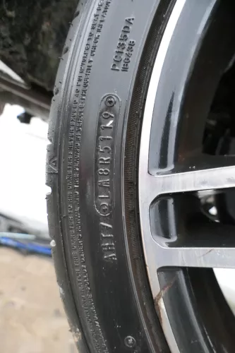 4x 3BG A6 4B Alufelgen Felgen KBA 47855 6-7mm 225/40 RR18 92W Reifen 18 Zoll (179276)