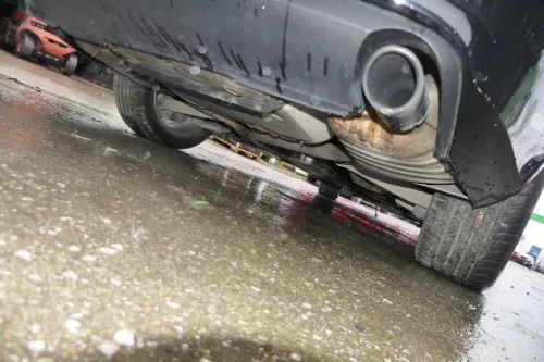 1x Audi A4 8K Auspuff Endschalldämpfer rechts hinten Benziner (179362)