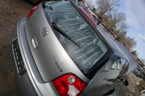 VW Polo 9N 9N3 Stoßstange Heckstoßstange hinten grau LD7W (179426)