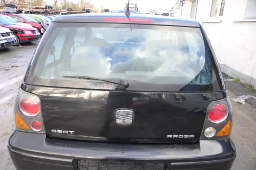 Arosa 6H Heckklappe Klappe hinten Kofferraumklappe schwarz L041 Facelfift