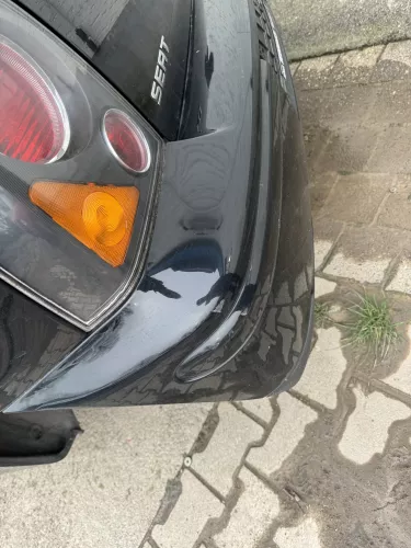 Seat Arosa 6H Stoßstange hinten schwarz L041 Faceliftmodell Heckstoßstange (179462)