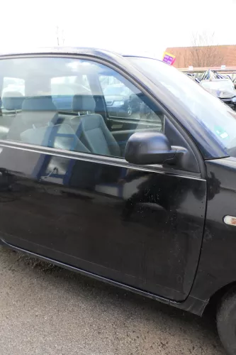 VW Lupo Seat Arosa Tür vorne rechts Beifahrertür schwarz L041 (mechanischerFenst (179469)