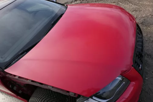 Audi A3 8P 4/5-Türer Motorhaube Haube Klappe vorn vorne rot LY3J Sportback d (179475)