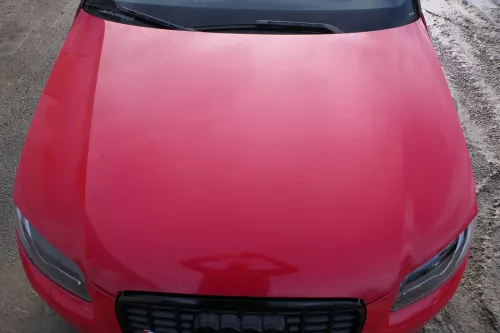 Audi A3 8P 4/5-Türer Motorhaube Haube Klappe vorn vorne rot LY3J Sportback d (179475)