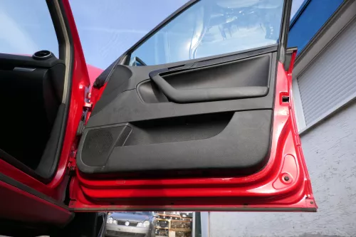 4x A3 8P Türverkleidung vorn links+ rechts 4/5-Türer Leder schwarz Sonnenrollo (179480)