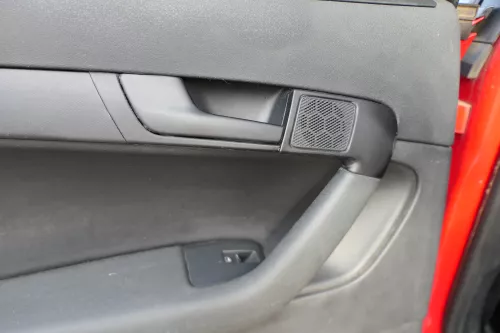 4x A3 8P Türverkleidung vorn links+ rechts 4/5-Türer Leder schwarz Sonnenrollo (179480)