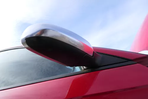 2xAudi A3 8P elektrischer Spiegel Außenspiegel vorne links + rechts silber chrom (179481)