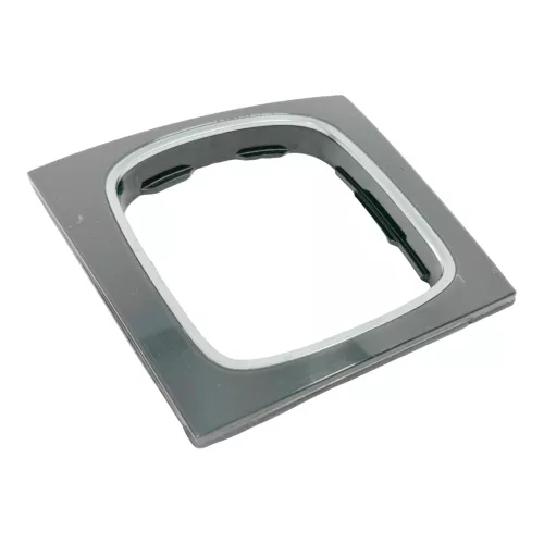 Audi A3 8P Abdeckung Rahmen für Schaltknauf dekor soul schwarz