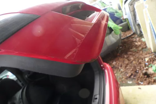 Audi A3 8P 4/5-Türer Heckklappe Klappe hinten rot LY3J Spoiler Scheibe (179495)