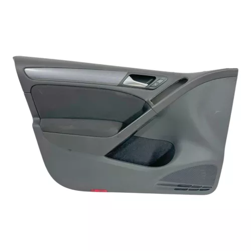 1x VW Golf 6 5K Türverkleidung Verkleidung Tür vorne links 4/5-Türer schwarz