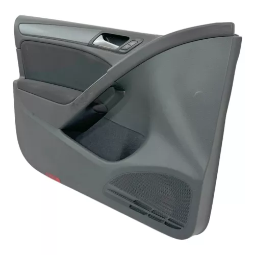 1x VW Golf 6 5K Türverkleidung Verkleidung Tür vorne links 4/5-Türer schwarz (179537)