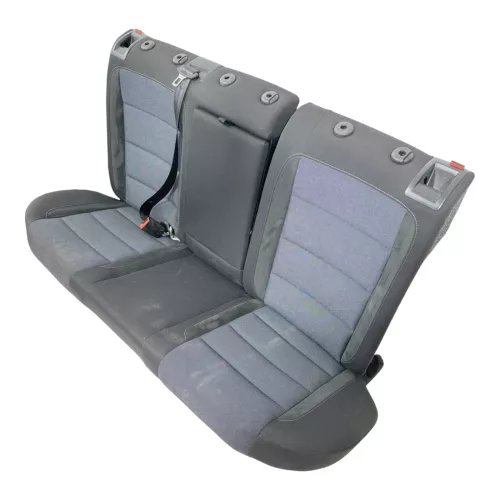 Golf 6 5K Sitz Sitze hinten Rückbank Rücksitzbank 3 Punkt Gurt Lehne OHNE-Kopfs (179544)